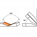 Etalon - Frez do cięcia materiałów kompozytowych 135°